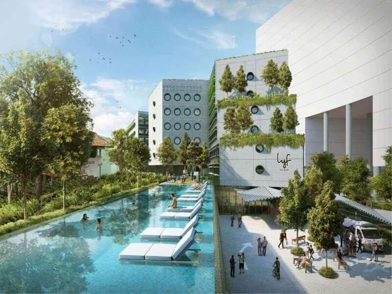 Lyf One-North Singapore Eksteriør billede